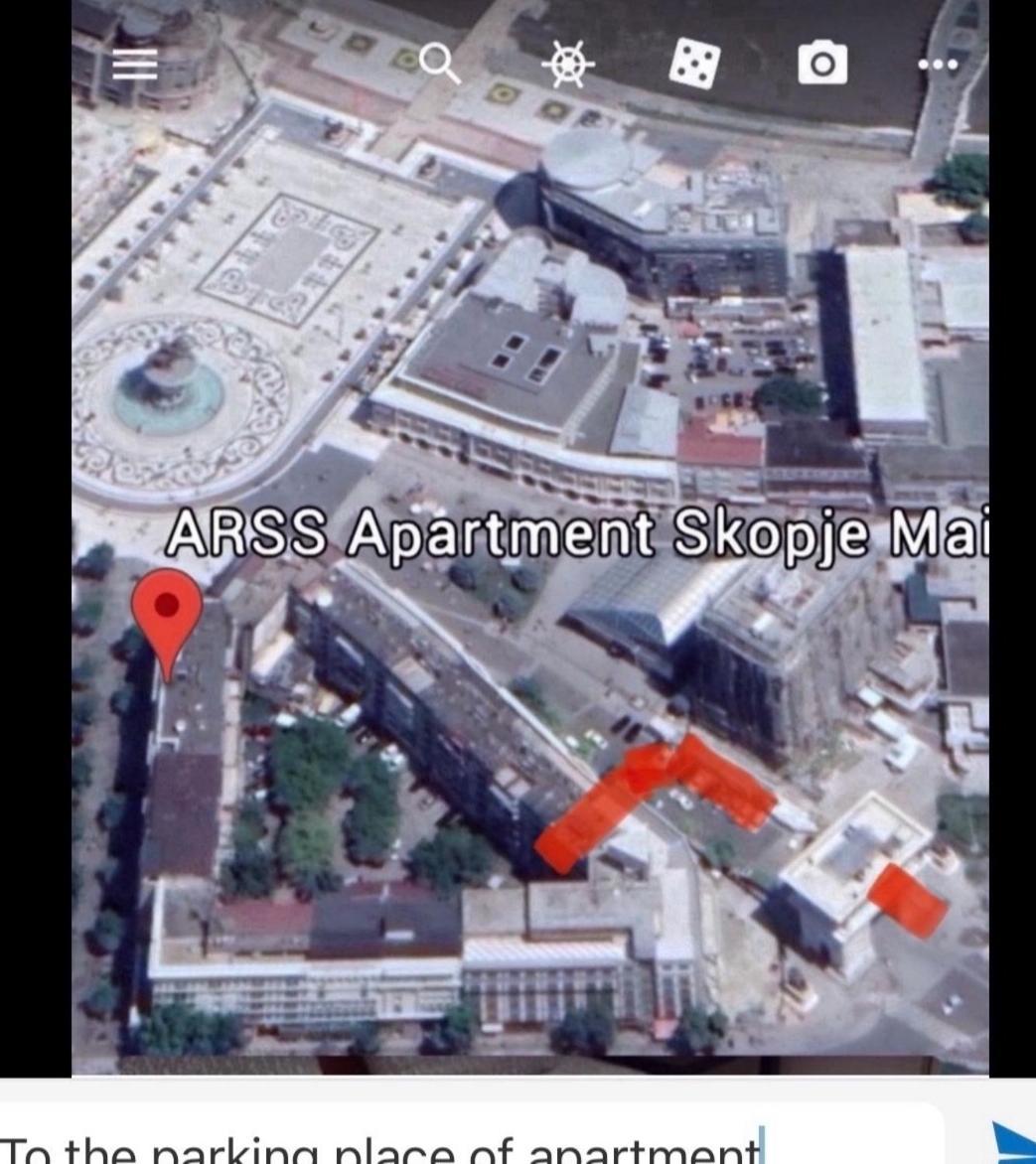 Arss Apartment Skopje Main Square Buitenkant foto